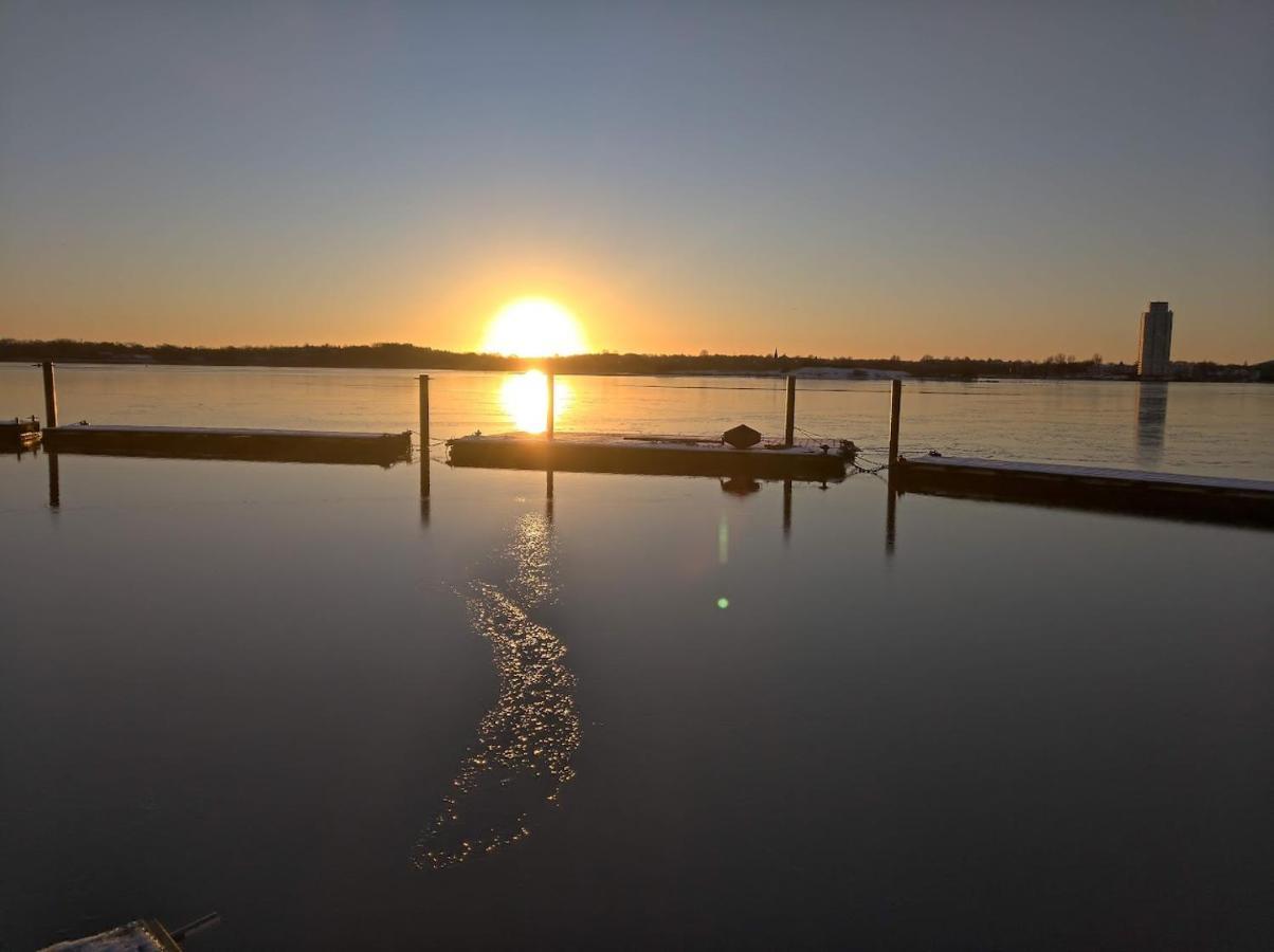 Ostsee Hausboot Schleswig Ostseeblick 1 Εξωτερικό φωτογραφία