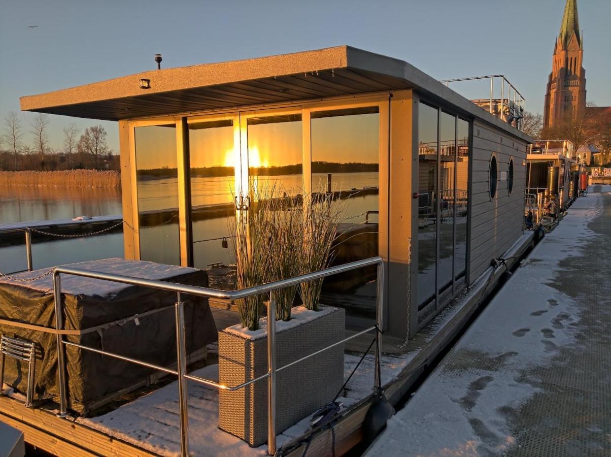 Ostsee Hausboot Schleswig Ostseeblick 1 Εξωτερικό φωτογραφία