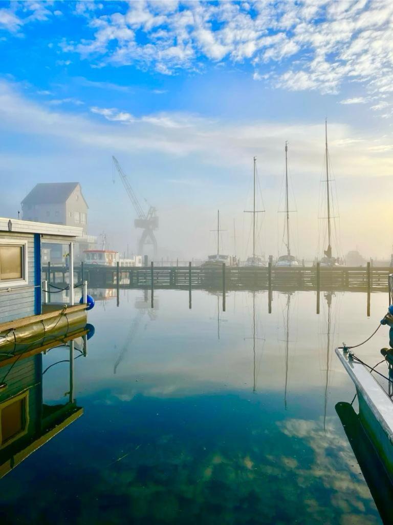 Ostsee Hausboot Schleswig Ostseeblick 1 Εξωτερικό φωτογραφία