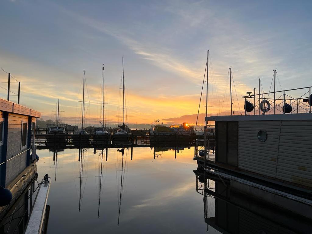 Ostsee Hausboot Schleswig Ostseeblick 1 Εξωτερικό φωτογραφία