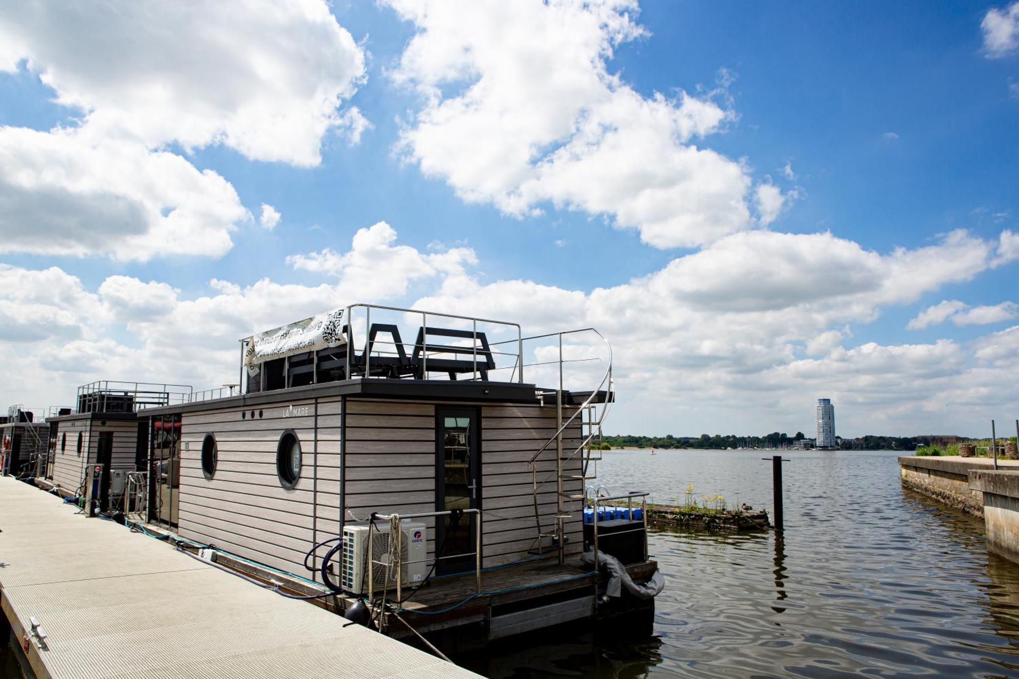 Ostsee Hausboot Schleswig Ostseeblick 1 Εξωτερικό φωτογραφία