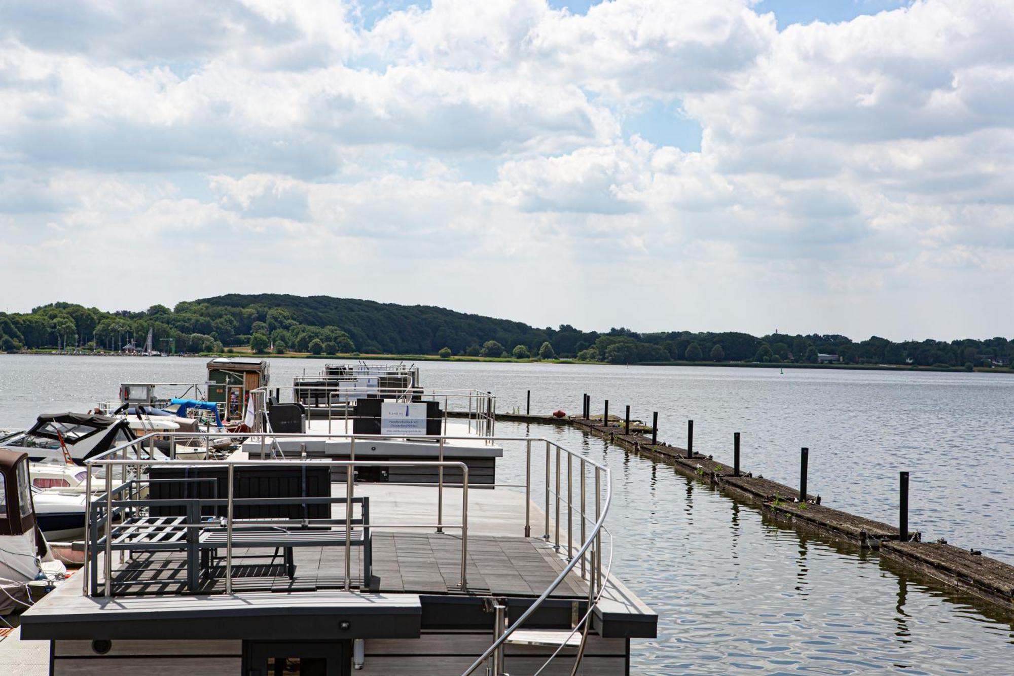 Ostsee Hausboot Schleswig Ostseeblick 1 Εξωτερικό φωτογραφία